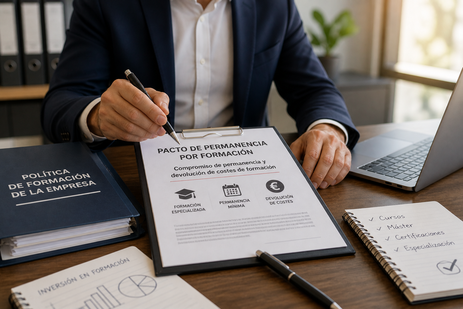 Pacto de permanencia en formacion laboral - asesoramiento FBI Abogados